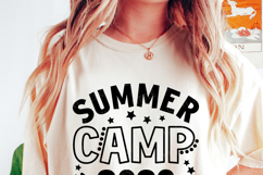 Summer Camp 2026 SVG | Summer Quote PNG | Camping Shirt Product Image 3