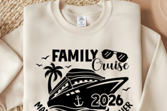 Family Cruise 2026 SVG PNG | Funny Family Summer Vacation Product Image 3