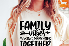 Family Vibes 2026 SVG, Summer Vacation Family Shirt, Vacay Product Image 4