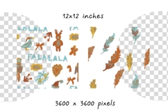 Wax Crayons Holiday Wishes Seamless Patterns Product Image 4