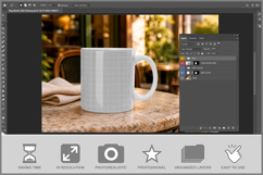 Mug On Marble Table Product Image 2