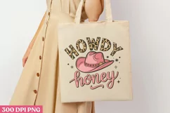 Howdy Honey PNG, Western Valentine Sublimation PNG Product Image 3