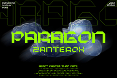 ASTOR - Futuristic Display Font Product Image 3