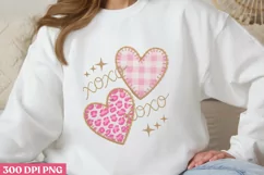 Xoxo PNG, Valentines Day Sublimation PNG Product Image 3