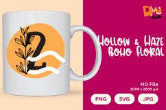Hollow &amp; Haze Boho Floral Monogram Product Image 1