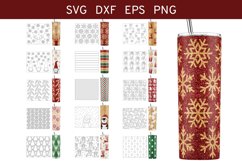 Christmas Burst Tumbler Template, Burst Tumbler Bundle Product Image 1
