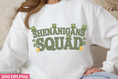 Shenanigans squad PNG, Gnome St Patricks Day Sublimati Product Image 3