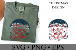 Believe in the magic of Christmas Svg | Shirt Svg Product Image 4