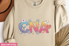 CNA PNG, Retro Nurse Easter Sublimation P Product Image 3