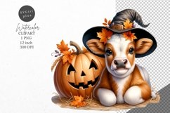 Halloween clipart, Halloween calf clipart, Kids Halloween Product Image 1