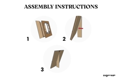 Mother's Day Photo Frames SVG Bundle | Laser Cut | Glowforge Product Image 3