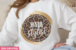 Hair Hustler PNG, Hair Stylist Sublimation PNG Product Image 3