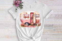 Watercolor Caravan Sublimation Clipart Product Image 3