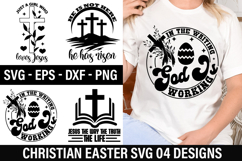 Christian Easter SVG Design - Jesus the way the truth the li Product Image 1