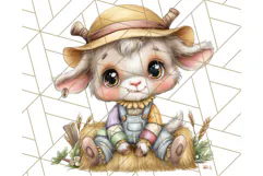 Costumed Critters Halloween Clipart PNG, Halloween Clip Art Product Image 3