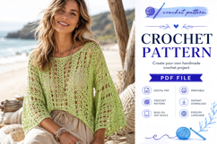 Lace Crochet Topper Pattern PDF Product Image 3