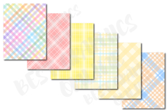 30 Easter digital paper Easter bunny egg hunt candy papers Product Image 5