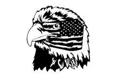 Eagle Svg/Png/Jpg/Ai/Vector birds/Patriotic eagle Product Image 4