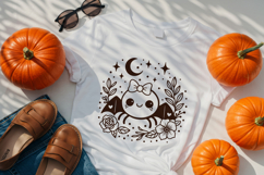 Kawaii Spider SVG Cut File| Cute Halloween PNG Clipart Product Image 2