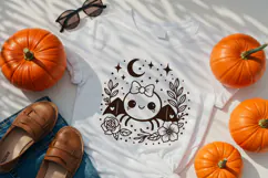 Kawaii Spider SVG Cut File| Cute Halloween PNG Clipart Product Image 2