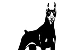Doberman dog/Dog Svg/Png/Jpg/Ai/Vector purebred breed/Pet Product Image 3