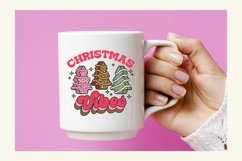 Christmas tree cake Retro svg &amp; sublimation Product Image 4