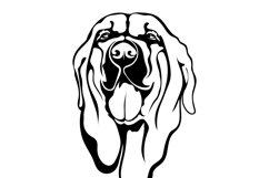 Spanish Mastiff dog/Mastife/Dog Svg/Png/Jpg/Ai/Vector dog Product Image 3
