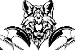 Fox Ax Svg/Png/Jpg/Ai/Vector Fox/Zoo animals Svg Product Image 3