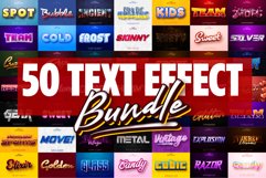 Editable text effect bundle vol.3 Product Image 1