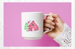 christmas houses bundle, sublimation png Product Image 4