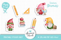 Teacher Gnomes Sticker, Teacher Gnomes Product Image 3