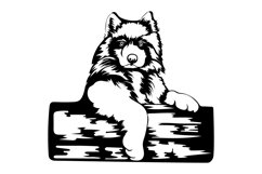 Samoyed Dog/Dog Svg/Png/Jpg/Ai/Vector purebred breed/Pet Product Image 3