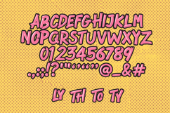KNOCKWORK - Comic SVG Color Font Product Image 4