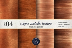 Copper Metallic Texture | Brushed Foil Background Product Image 1