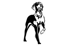 Redbone Coonhound SVG/Dog Svg/Png/Jpg/Ai/Purebred breed Svg Product Image 3