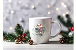 Merry Christmas, sweet but a little twisted svg and sublim Product Image 3
