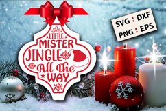 Little Mister Jingle all the Way SVG Product Image 1
