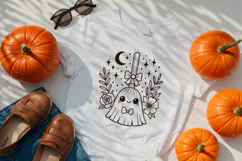 Kawaii Halloween Broom SVG Cut File| Cute Witch PNG Clipart Product Image 2
