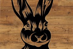 Bunny Svg/Png/Jpg/Ai/Rabbit trick Svg/Bunny paper cut Product Image 3