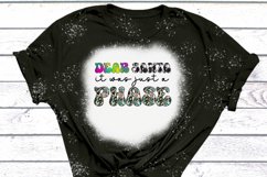 Dear Santa, it was just a phase Sublimation Product Image 3
