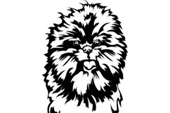 Affenpinscher dog/Dog Svg/Png/Jpg/Ai/Vector purebred breed Product Image 3