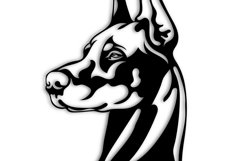 Doberman dog/Dog Svg/Png/Jpg/Ai/Vector purebred breed/Pet Product Image 3