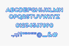 Bubblio glaze - playful bubble display font Product Image 7
