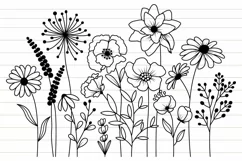 Wildflower Blooms Svg, Flower Svg, Blooming Flowers Svg Product Image 8