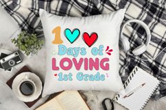 100 days of loving 1st grade Sublimation Product Image 3