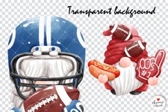 American Football Gnomes, American football clipart, gnome Product Image 2