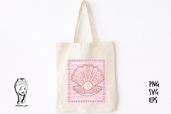 Floral Ocean Creatures hand drawn Product Image 3