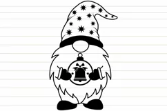 Christmas Gnome Svg Christmas Svg Gnome Clipart Product Image 10