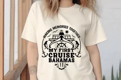 My First Cruise Bahamas SVG PNG Vacation|Summer Reunion Gril Product Image 3