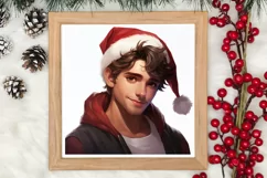 Christmas Male Clipart Men Sublimation, Christmas PNG Product Image 3